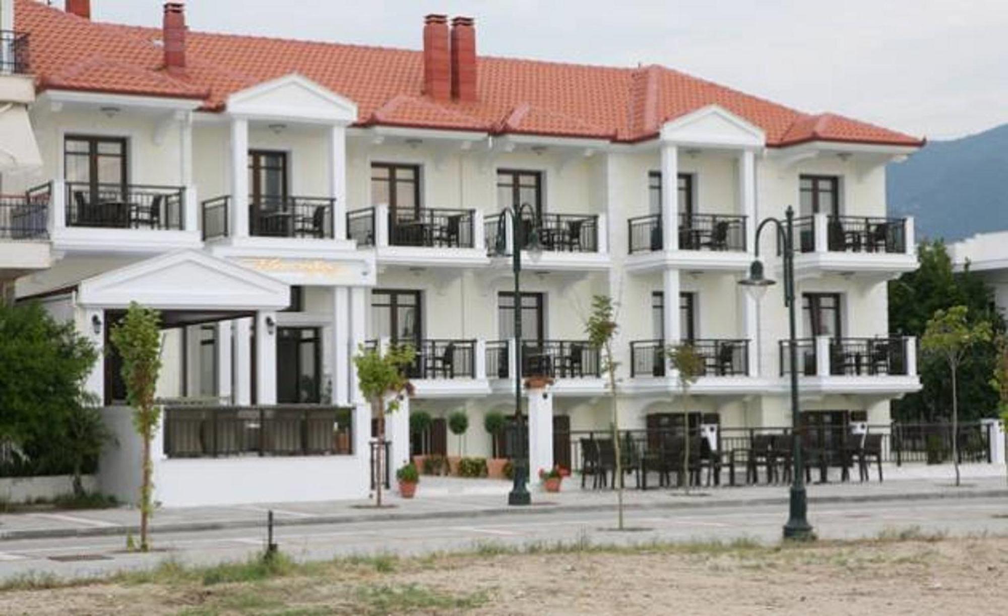 Makedos Sea View Apartment Vrasná Exterior foto